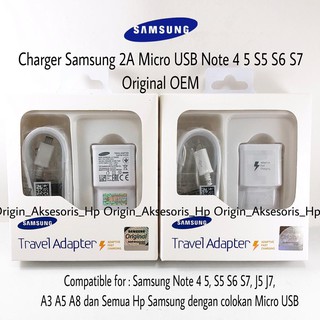 Image of thu nhỏ Cargador de viaje para Samsung Galaxy J5 J3 J2 Prime Grand J1 Ace S3 S4 S6 S7 Note 2 3 4 OEM cargador de viaje #0