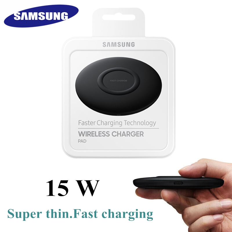 Samsung Cargador Inalámbrico De Carga Rápida De 15 W EP-P1100 Para Galaxy S20 Ultra S20/10/S9/S8 plus/Note 10/9/8/5 iphone 8