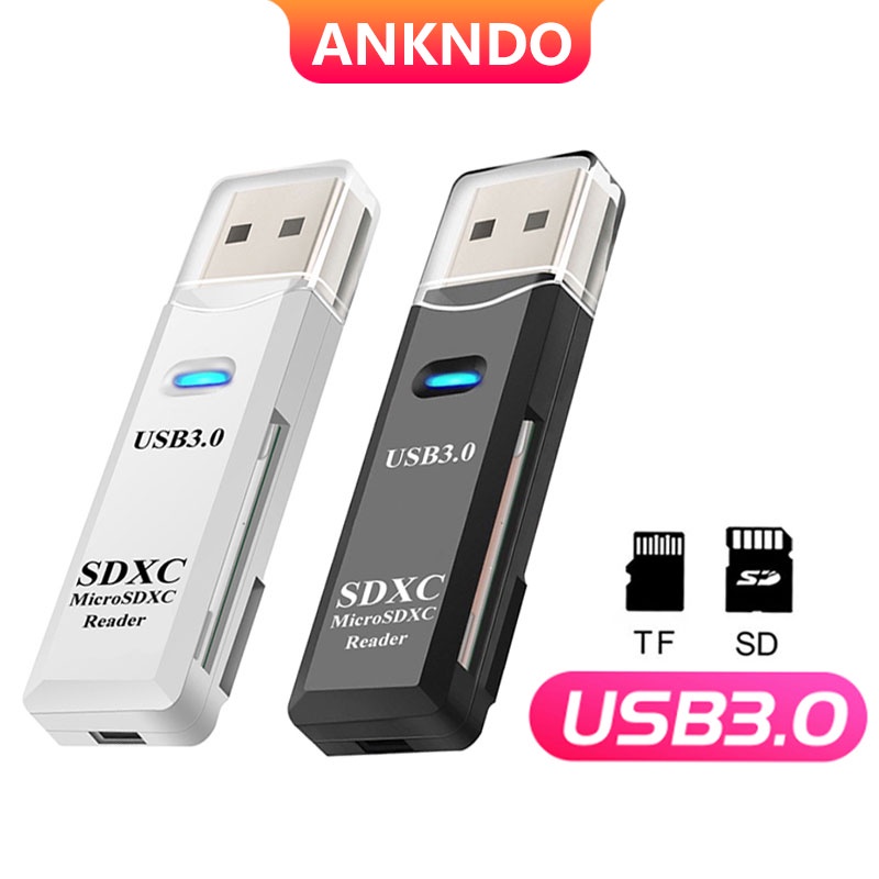 Lector De Tarjetas Usb 3 0 2 En 1 Para Pc Micro Sd Tf Memoria 3 Multitarjeta Escritor Adaptador Flash Drive Accesorios Para Ordenador Portatil Shopee Colombia