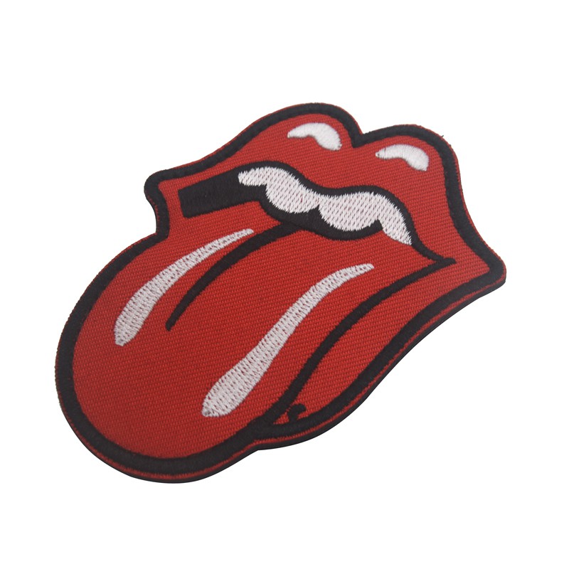 Image of Lengua Labios Rolling The Música Canciones Heavy Metal Punk Rock Roll Banda Logo Camisetas Parches Insignia Apliques #3