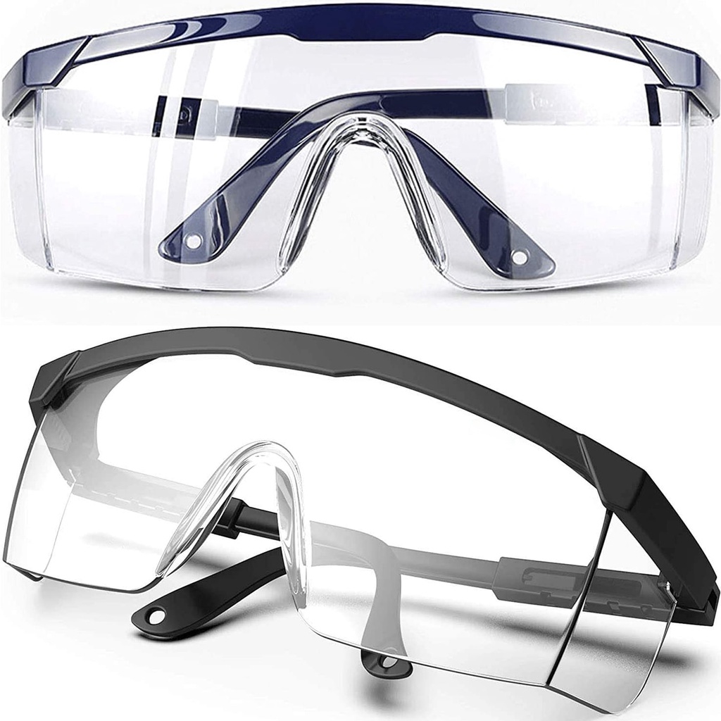 BIYI Seguridad en el trabajo Gafas protectoras para los ojos Gafas Gafas Laboratorio Pintura contra el polvo Dental Industrial Anti-Splash Gafas a prueba de polvo contra el viento azul 