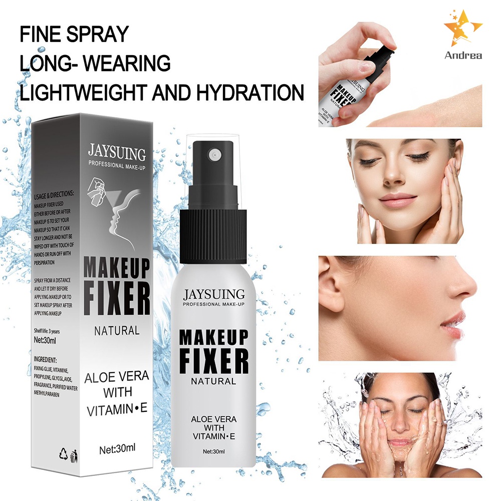 Maquillaje Ajuste Spray De Larga Duración Acabado Ligero Control De Aceite  De | Shopee Colombia