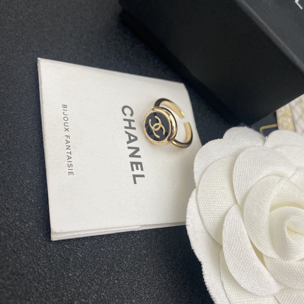 Jewelry Accessories Chanel Ring for Women Cool Simple Korean Style Double  cc Finger Rings Couple Versatile Creative Gold Silver 925 Cincin | Shopee  Colombia