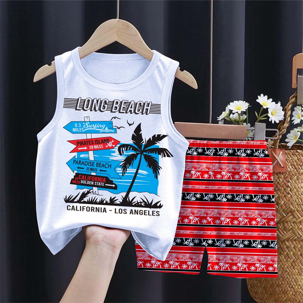 Ropa Casual para niños de playa/ropa infantil de playa | Shopee Colombia