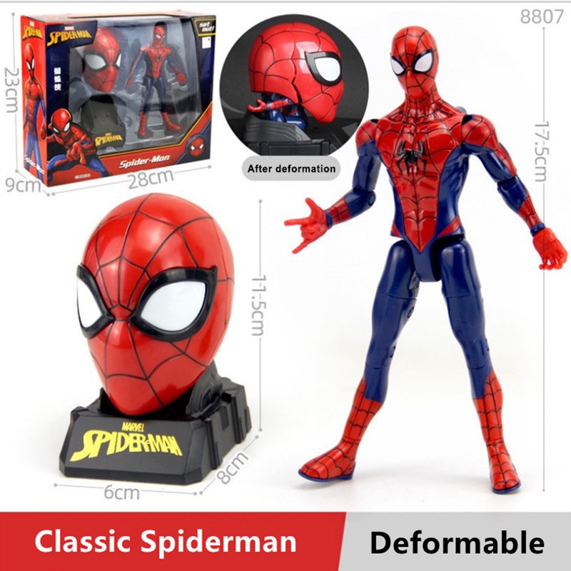 Navidad Spider-Man Thanos Hierro Spiderman Juguete Marvel Vengadores Hecho  A Mano Coleccionable Modelo De Arte Conjunto De Muñeca | Shopee Colombia