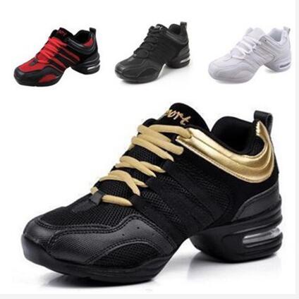 Zapatos De Baile De Deportes Característica Moderna Danza Jazz Suave Suela De Aliento Zapatillas De Deporte Para Mujer Práctica #2