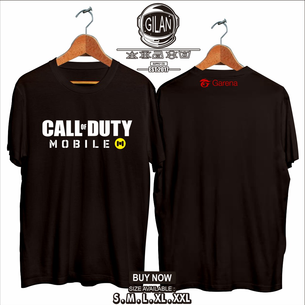 Juego de ropa CALL OF DUTY MOBILE LOGO - | Shopee Colombia