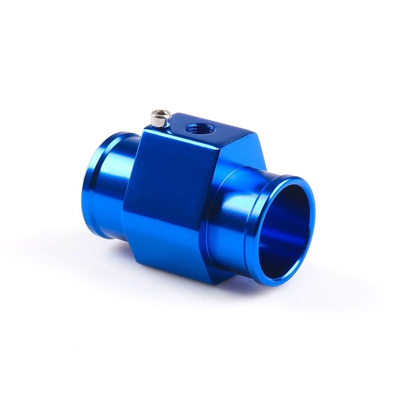 tamaño : 32MM VGEBY Temperatura del agua del automóvil Temperatura Junta de tubo de la junta Sensor Radiador Manguera Adaptador Azul 26-40MM