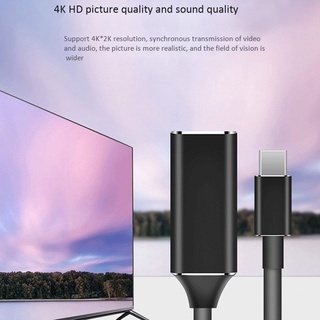 Image of thu nhỏ Type-C to Female HDMI Adapter 4K HD TV Adapter Cable for Samsung Huawei PC Tablets Computer USB 3.1 HDMI Converter #6