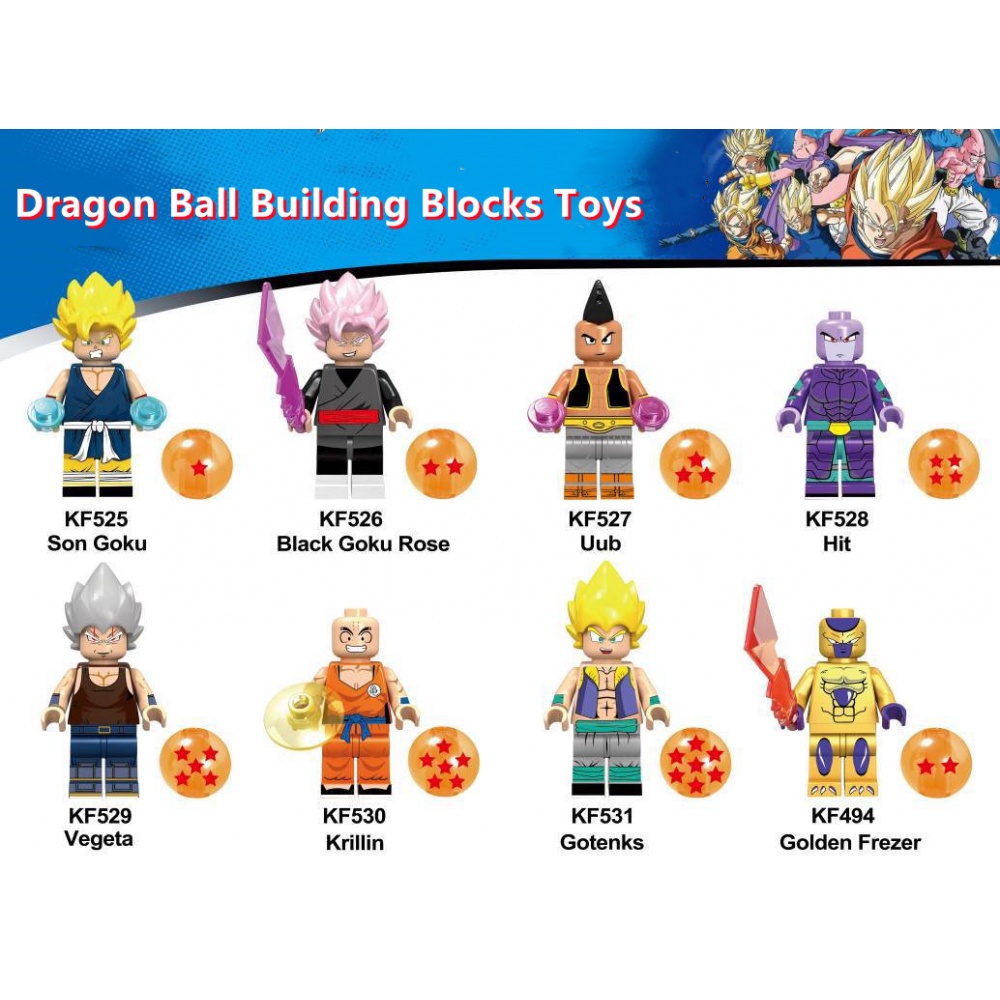 Lego Bloques De Construcción Minifiguras Dragon Ball Son Goku Bejīta  Ladrillo Mini Figuras Modelo Juguetes Para Niños Regalo | Shopee Colombia