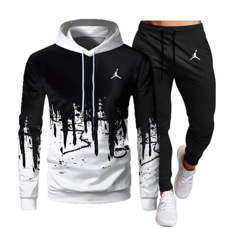 Caramelo Tareas del hogar Disfraz JORDAN Hombres Ropa Deportiva Con Capucha Pantalones Conjunto Otoño  Invierno Hombre Chándal 0074 | Shopee Colombia