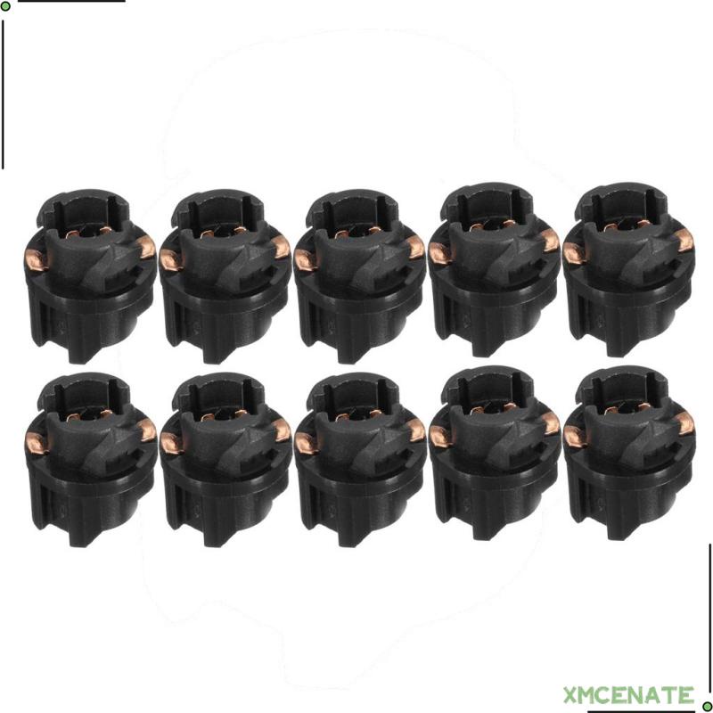 MagiDeal 10 Piezas T5 Socket Panel de Instrumentos Del Coche Bulbos de Racimo Portalámparas
