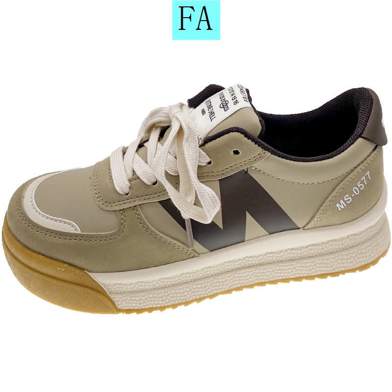 Zapatos de cuero genuino Forrest Gump Dad para mujer, calzado deportivo  informal con suela gruesa elevada, Hong Kong mackors, verano, 2023 -  AliExpress