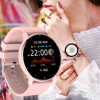 LIGE 2022 Nuevo reloj inteligente Full Touch Fitness Tracker Bluetooth Call Smart Watch Lady #3