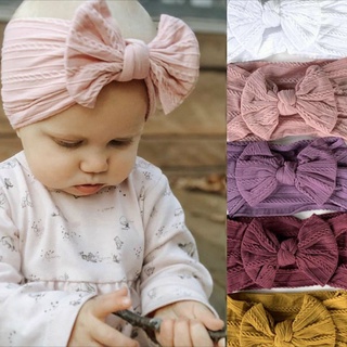 Turbante Dona Para Niña Bebe Unicolor Fashion Moda