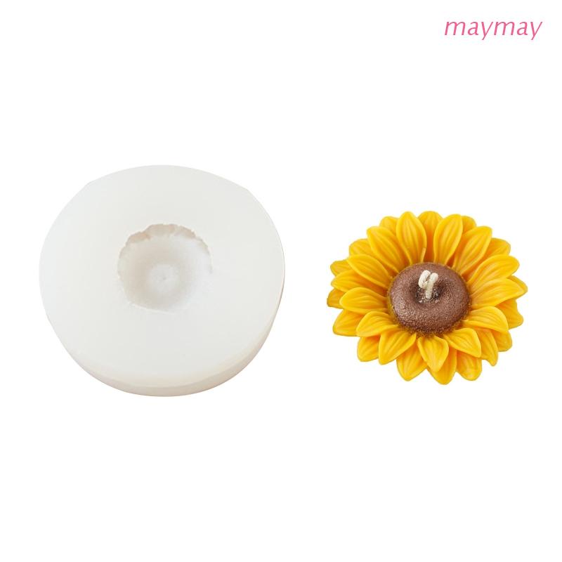 MAYMA-Moldes De Silicona Para Velas , Jabón , Forma De Girasol , Accesorios  Para Hornear | Shopee Colombia