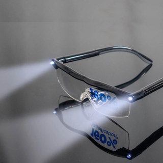 lista Desempleados Trastornado 160 % Lupa Gafas Con Luz LED Potencia Zoom Max De Visión Nocturna  Iluminación Trabajo Hombres | Shopee Colombia