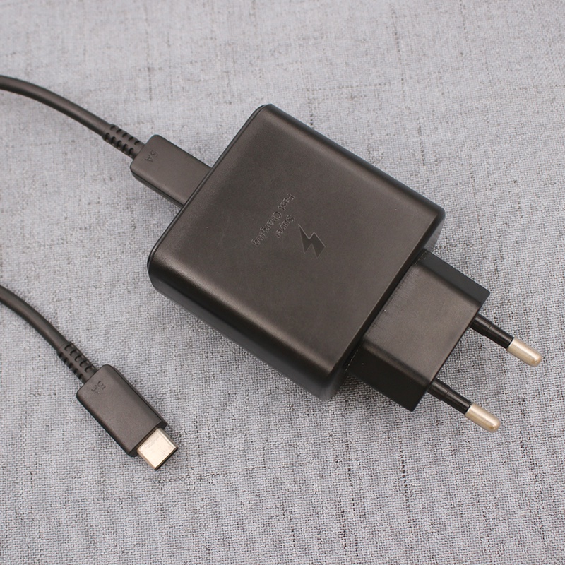 Samsung S21 Ultra 45W Cargador Súper Rápido PD Adaptador De Carga Rápida TypeC Para Galaxy S20 S21 Note10 Plus