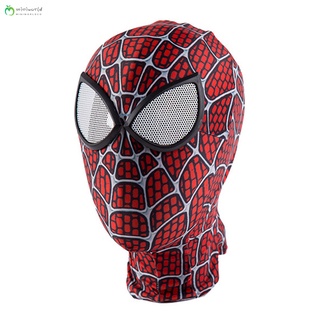 Image of thu nhỏ Marvel Spiderman Máscaras De Piel Ajustada De La Araña Spandex Máscara Con Gafas Cosplay Disfraz Para Hombres Mujeres #6