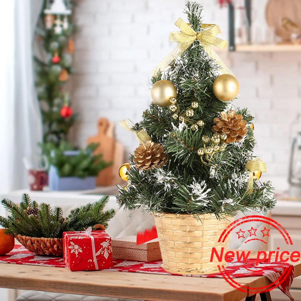 Decoración De Árbol De Navidad Artificial Escritorio Mini Año Miniatura  Nuevo Hogar F4I6 | Shopee Colombia