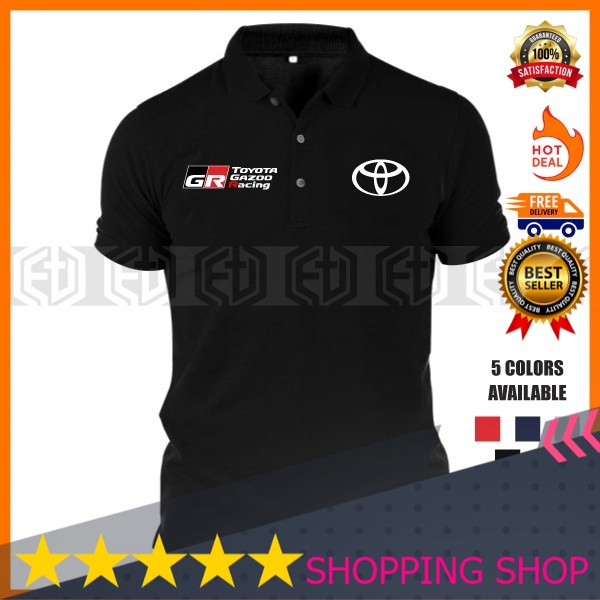 Polo TELARIS serigrafía Toyota Gazoo Racing GR Polo algodón Unisex Kolar Racing  Motorsport Casual camiseta ropa / LOGO PRINT PREMIUM / SS | Shopee Colombia