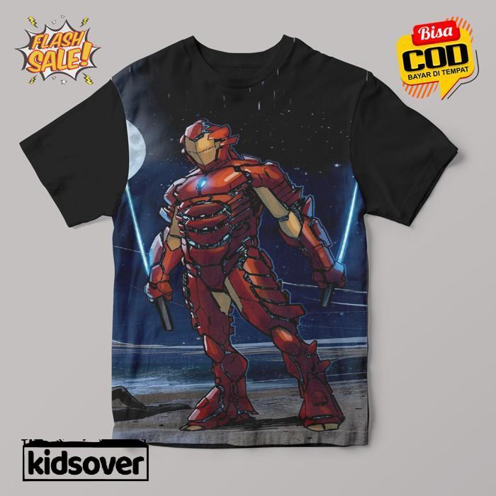 Iron Man Only ropa de bebé humana para niños y niñas importada 1 2 3 4 5 6  7 8 9 10 11 12 13 14 años manga corta | Shopee Colombia
