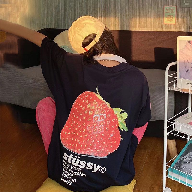 STUSSY STRAWBERRY TEE 黒 XL ストロベリー www.sudouestprimeurs.fr