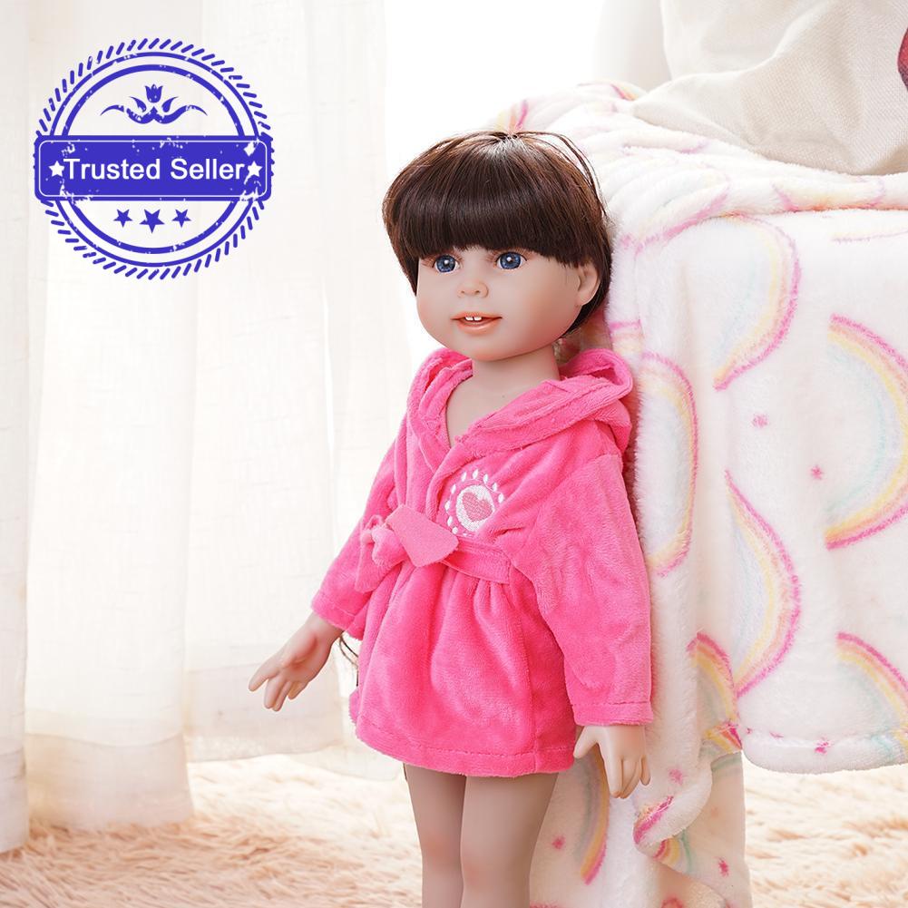 Hot ~ se adapta a muñeca de 18" pulgadas 43cm Muñecas del bebé vestido de moda muñeca ropa hecha a mano 