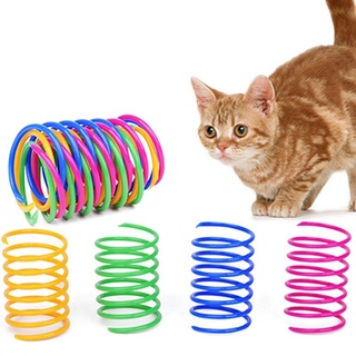 Image of 5 Piezas De Gatitos Para Gatos , Juguetes De Juguete De Resortes , Divertidos Y Seguros , Color Brillante , Suministros Para Mascotas