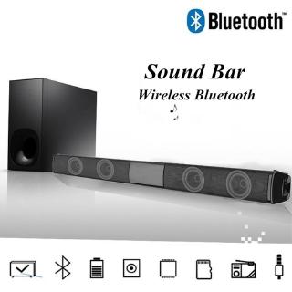 Image of 2020 Barra De sonido inalámbrica Bluetooth altavoz estéreo Tv Home Theater Barra De sonido Para salida De 3.5mm Tv