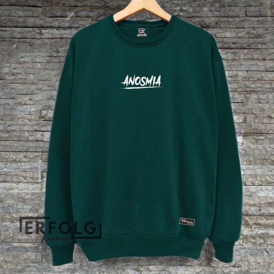 Erfolg ropa japonesa suéter de seda estilo suéter de cuello redondo hombres  Distro Original Oblong Jumbo marca locales chicos serigrafía pareja Simple  pareja Anosmia Color verde calidad Oversize | Shopee Colombia