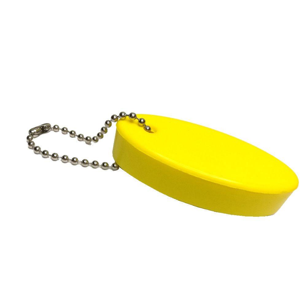 Marine/Water Sports/Keychain-Sailing Yellow Key Ring Floating Boat Keyring 