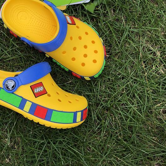 Crocs/crocs Kids Crocs/Crocs Lego/sandalias de cocodrilo/sandalias para  niños/sandalias de goma para niños/Crocs Kids Lego | Shopee Colombia