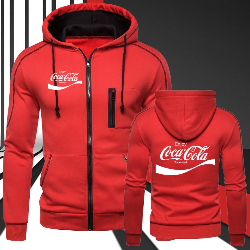 outdoor-suéter XL Coca cola Fleece chaqueta-nuevo- 