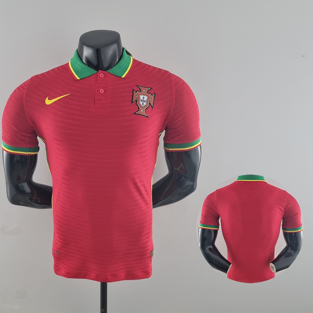 2022/23 Jersey Portugal Jugador Versión Rojo Camisas de Fútbol
