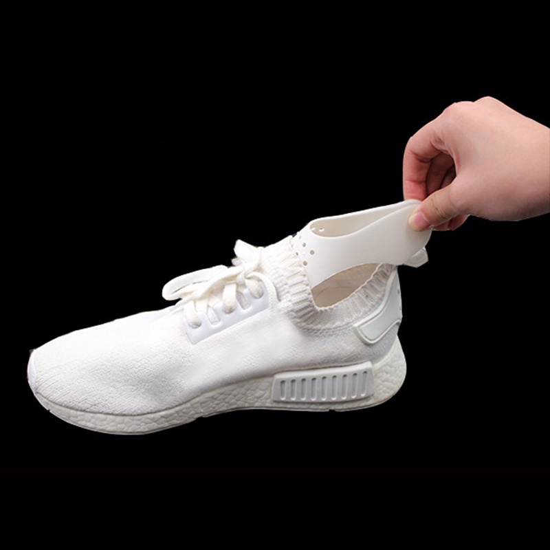 Reductor de Puntera Prevención de Pliegues de Zapatos Deportivos para Hombres 7-12/ Mujeres 5-8 4 Pares de Protector de Pliegues de Zapatos Negro 