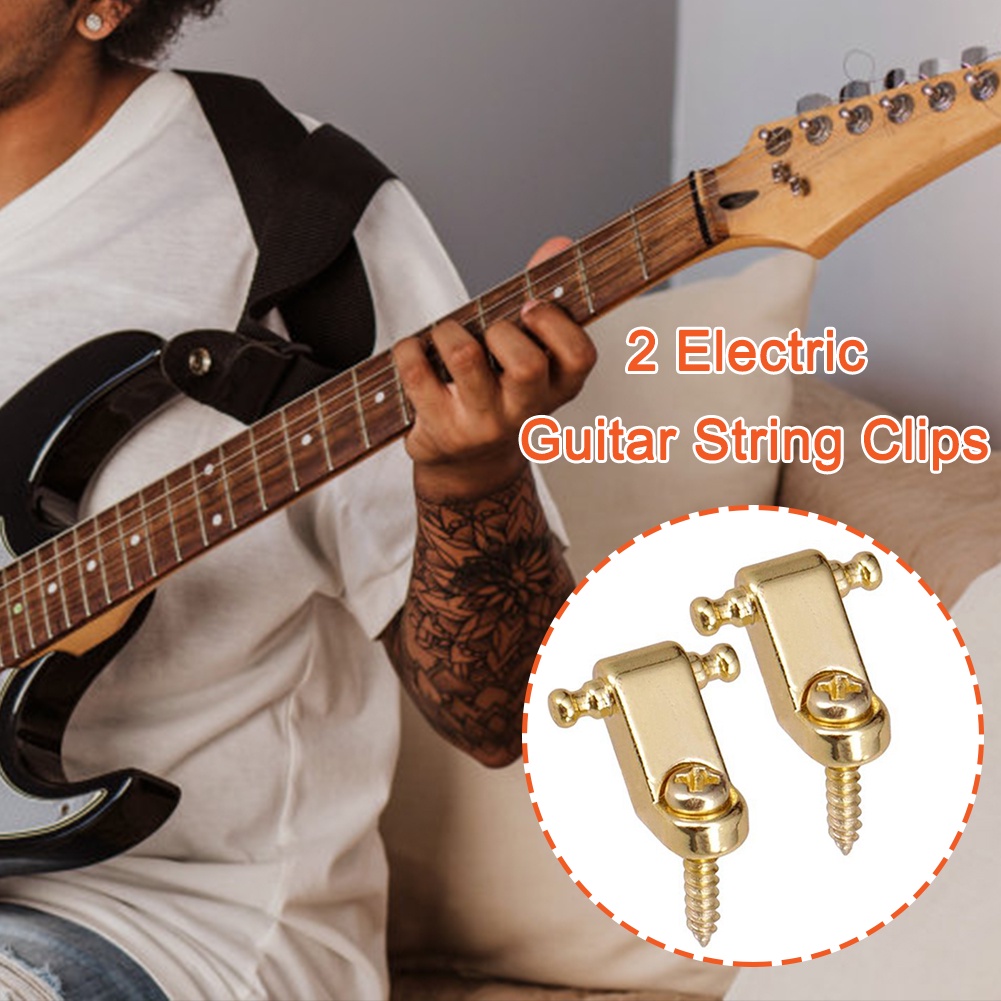 Latón del cuello cuñas de metal para guitarra ST Bajo eléctrico de 0,2 mm 0,5 mm Espesor de 1mm con clase 4PCS 