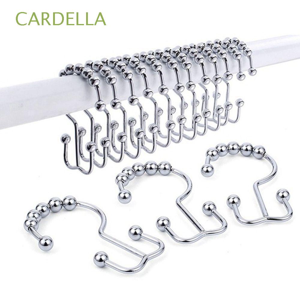 CARDELLA Metal Curtain Hooks Stainless Steel Home Decor Curtain Rings Double Glide Rustproof 12Pcs/Set Shower Rods Decorative Bathroom/Multicolor | Shopee Colombia CARDELLA Metal Curtain Hooks Stainless Steel Home Decor Curtain Rings Double Glide Rustproof 12Pcs/Set Shower Rods Decorative Bathroom/Multicolor | Shopee Colombia