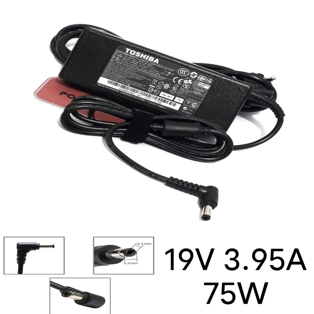 ¿Cargador de Laptop toshiba? 19V 3.95A 75W - cargador para Toshiba Satellite C50 C55 C55D C655D C75D C855D #9