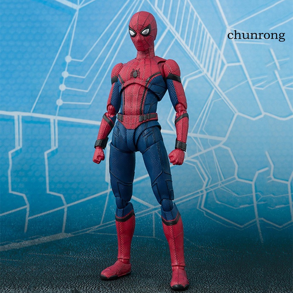 CR + 15cm Spiderman Super Héroe Muñeca Movible Figura De Acción Juguetes  Niños Colección Regalo | Shopee Colombia