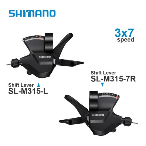 Image of SHIMANO Altus SL-M315 Shifter 2X8 3x8 3x7 Speed Shift Trigger Set Rapidfire Plus Cambio De Cable Actualización De M310 #0