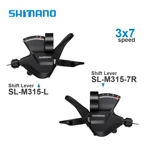 SHIMANO Altus SL-M315 Shifter 2X8 3x8 3x7 Speed Shift Trigger Set Rapidfire Plus Cambio De Cable Actualización De M310