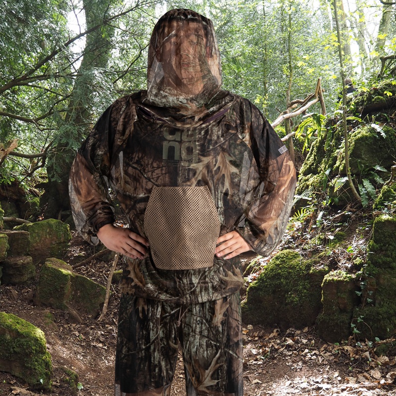 Camuflaje Anti-mosquito Al Aire Libre Ropa De Pesca Con Capucha Malla  Realtree Camo Ghillie Traje | Shopee Colombia