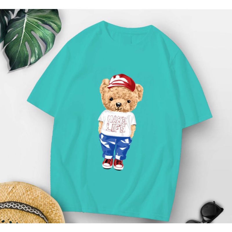 Mujeres oso lindo camiseta Stand OVERSIZE ropa mujeres ATASA mujeres  divertido INUT Cool ropa VIRAL ropa mujer ropa fresca ropa fresca | Shopee  Colombia