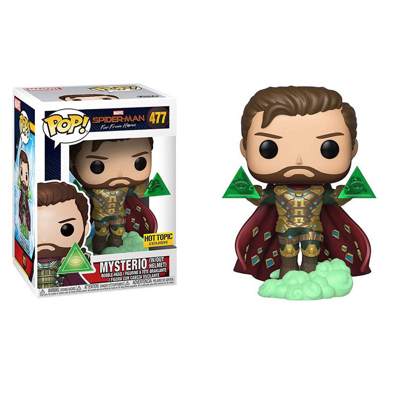 Funko Pop ! Marvel Spiderman : Lejos De Casa , Figura De Acción Mysterio  Colección Juguetes Modelo Muñecas | Shopee Colombia