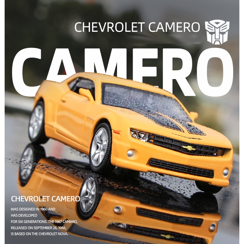 RMZ CITY 1 : 36 Chevrolet Camaro Americano Mecánico De Los Modelos De Coche  Deportivo De Aleación Diecast Juguete Puertas De Vehículos Abiertos |  Shopee Colombia