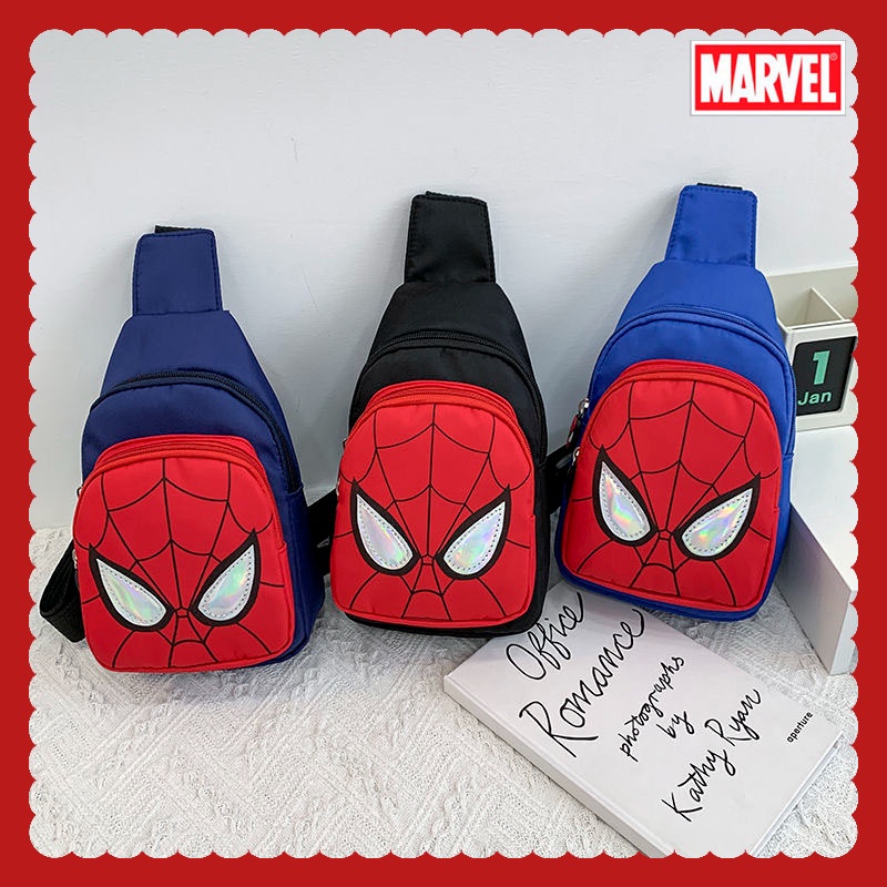 Bolso De Spiderman Para Niños De Dibujos Animados De Spider Man Crossbody  Pecho Y Niñas | Shopee Colombia