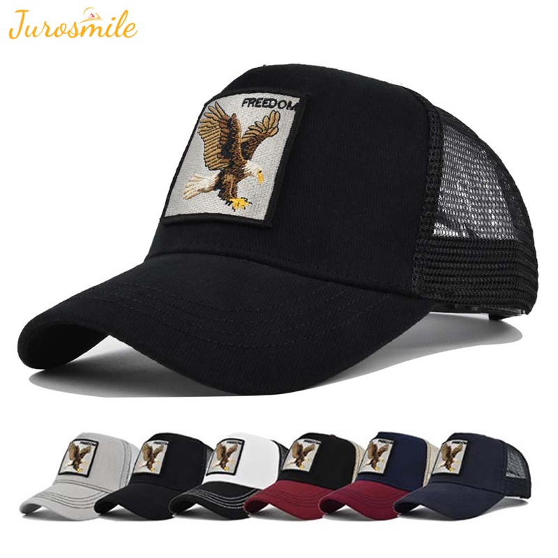 Gorra De Béisbol Bordada De Águila De Moda Para Hombres Y Mujeres Gorras De  Sol De Malla Transpirable De Verano Unisex | Shopee Colombia