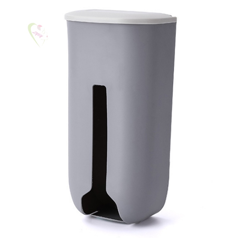 Almacenamiento y organización Basura y reciclaje Housoutil Soporte de Bolsa de Plástico Soporte de La Bolsa Comestibles Montado en La Pared para Bolsas de Plástico Dispensador de Bolsas de Plástico para
