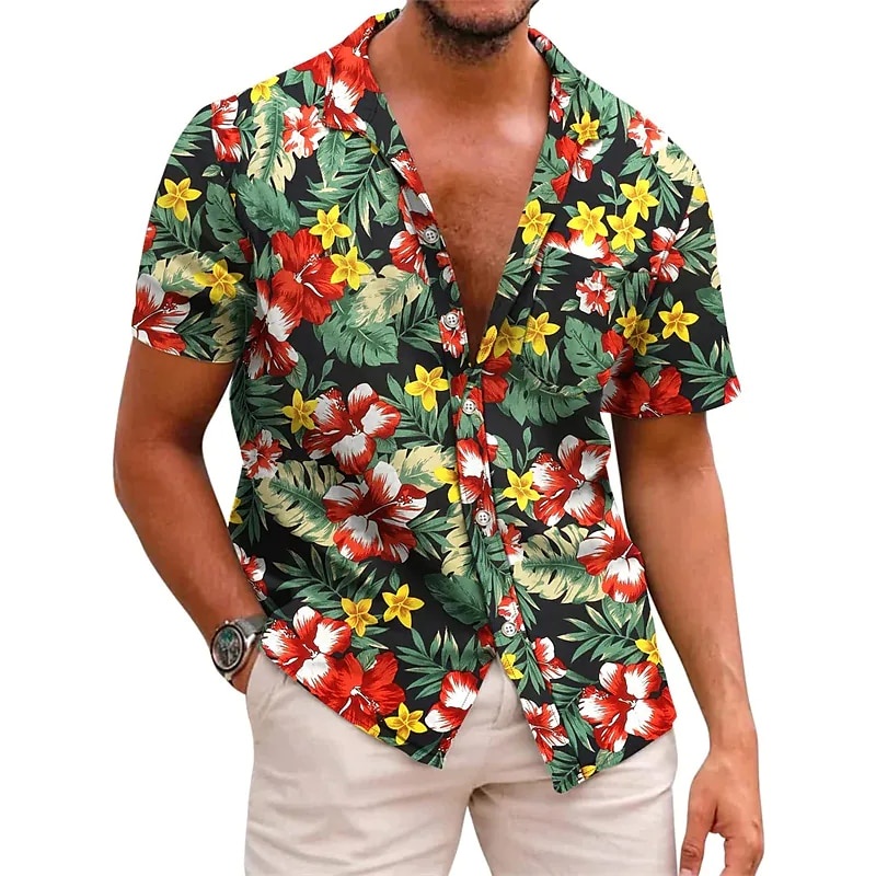 Dar derechos No de moda bueno Camisas Tropicales Hawaianas Para Hombre Impresión 3d Y # 39 ; s Camisa  Playa Vacaciones Manga Corta 5xl Tops De Gran Tamaño Camiseta Homme Blusa |  Shopee Colombia